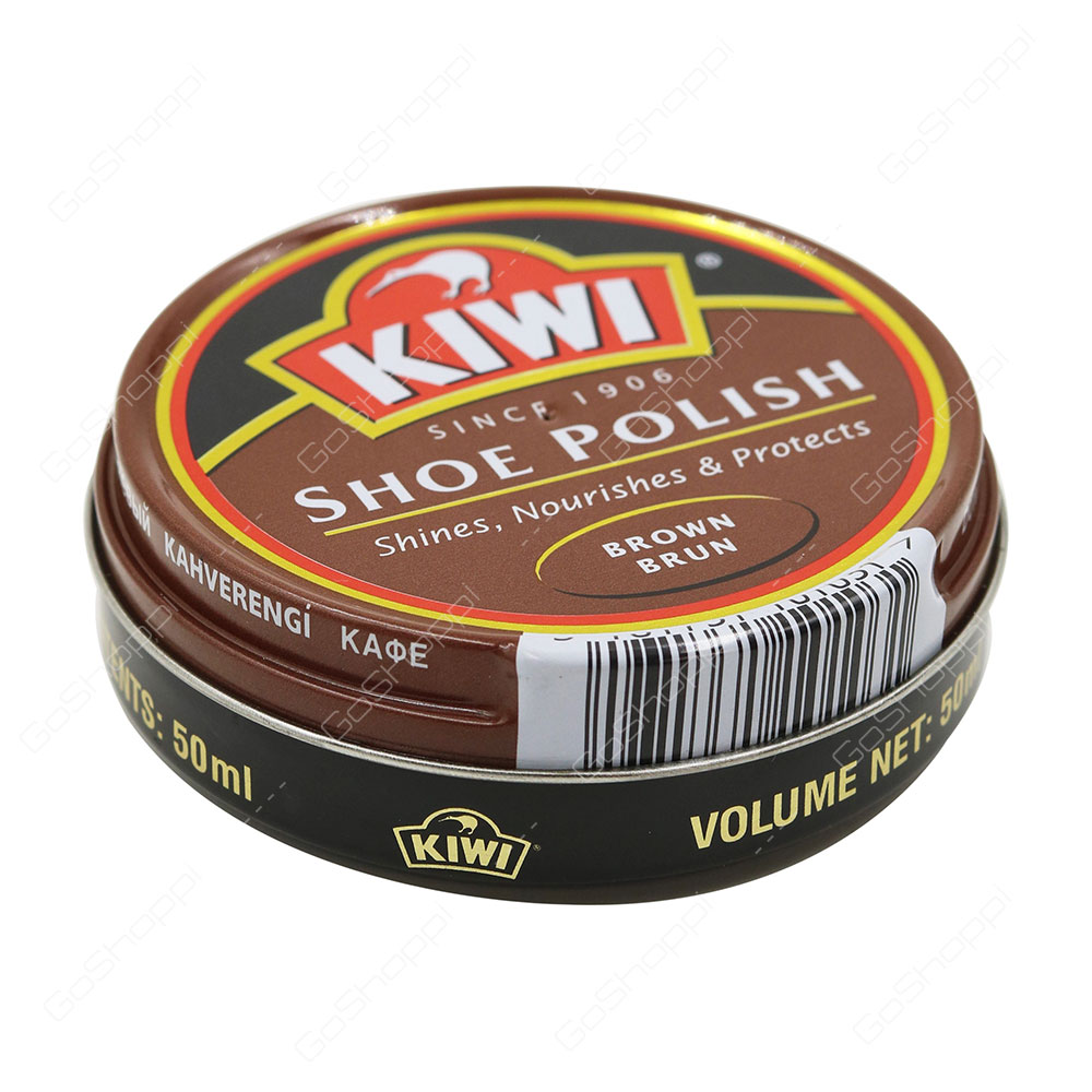 Kiwi Shoe Polish Brown Brun 50 ml