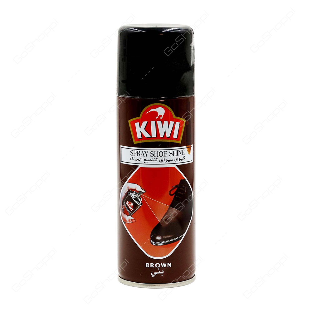 Kiwi Spray Shoe Shine Brown 200 ml