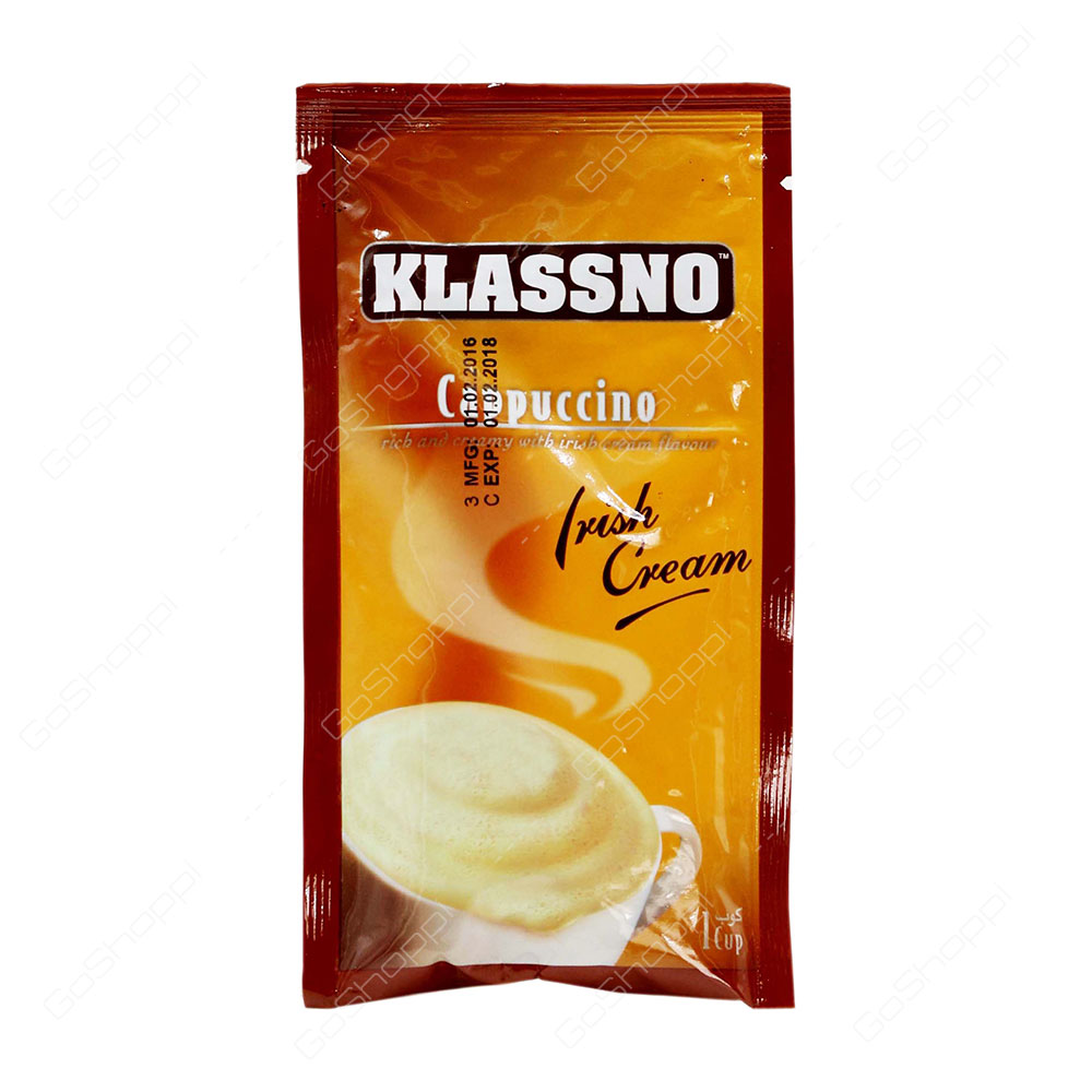 Klassno Cappuccino Irish Cream 18 g