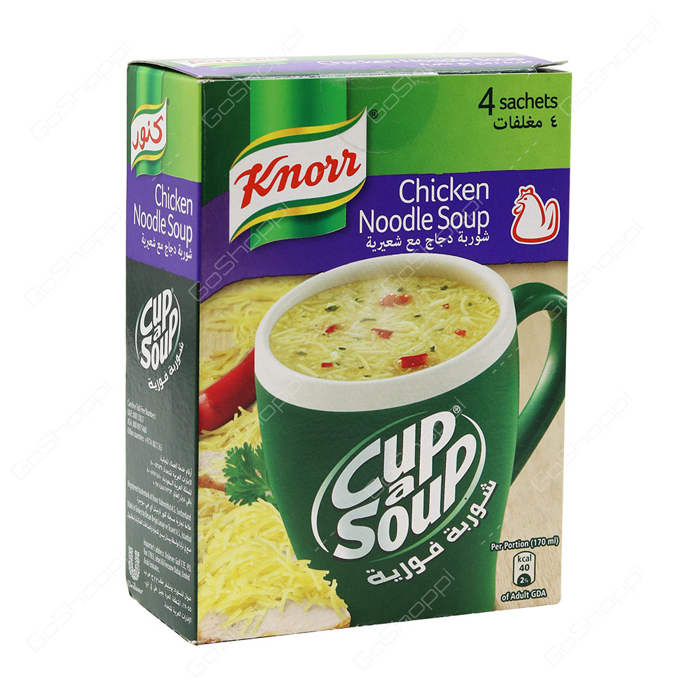 Knorr Cup a Soup Chicken Noodle Soup 4 Sachets