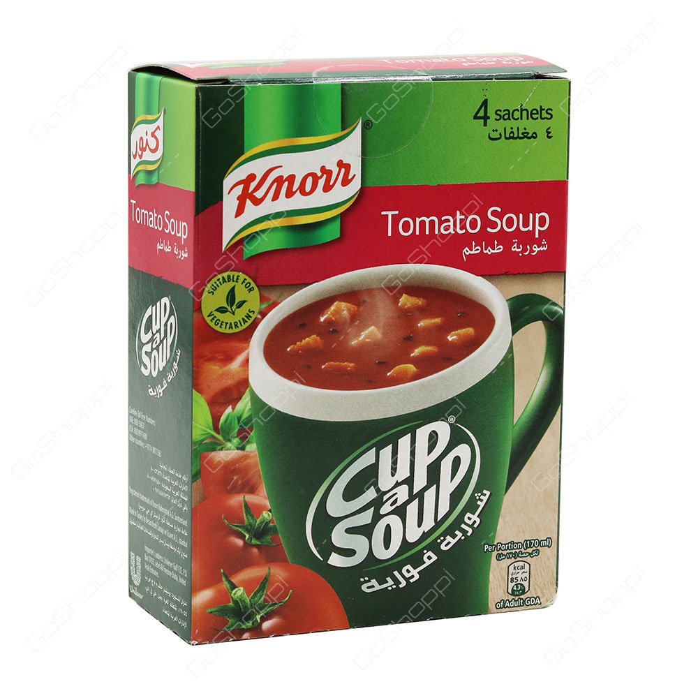 Knorr Cup a Soup Tomato Soup 4 Sachets