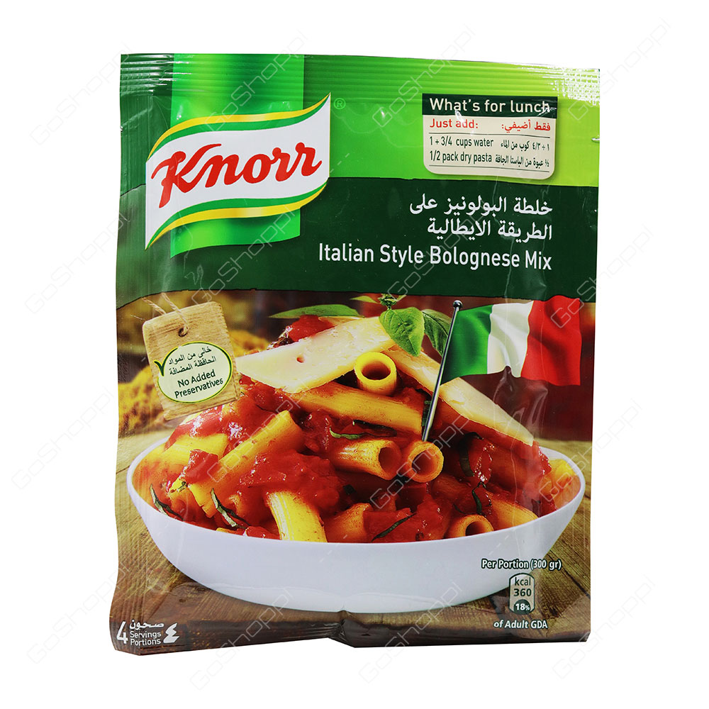 Knorr Italian Style Bolognese Mix 68 g