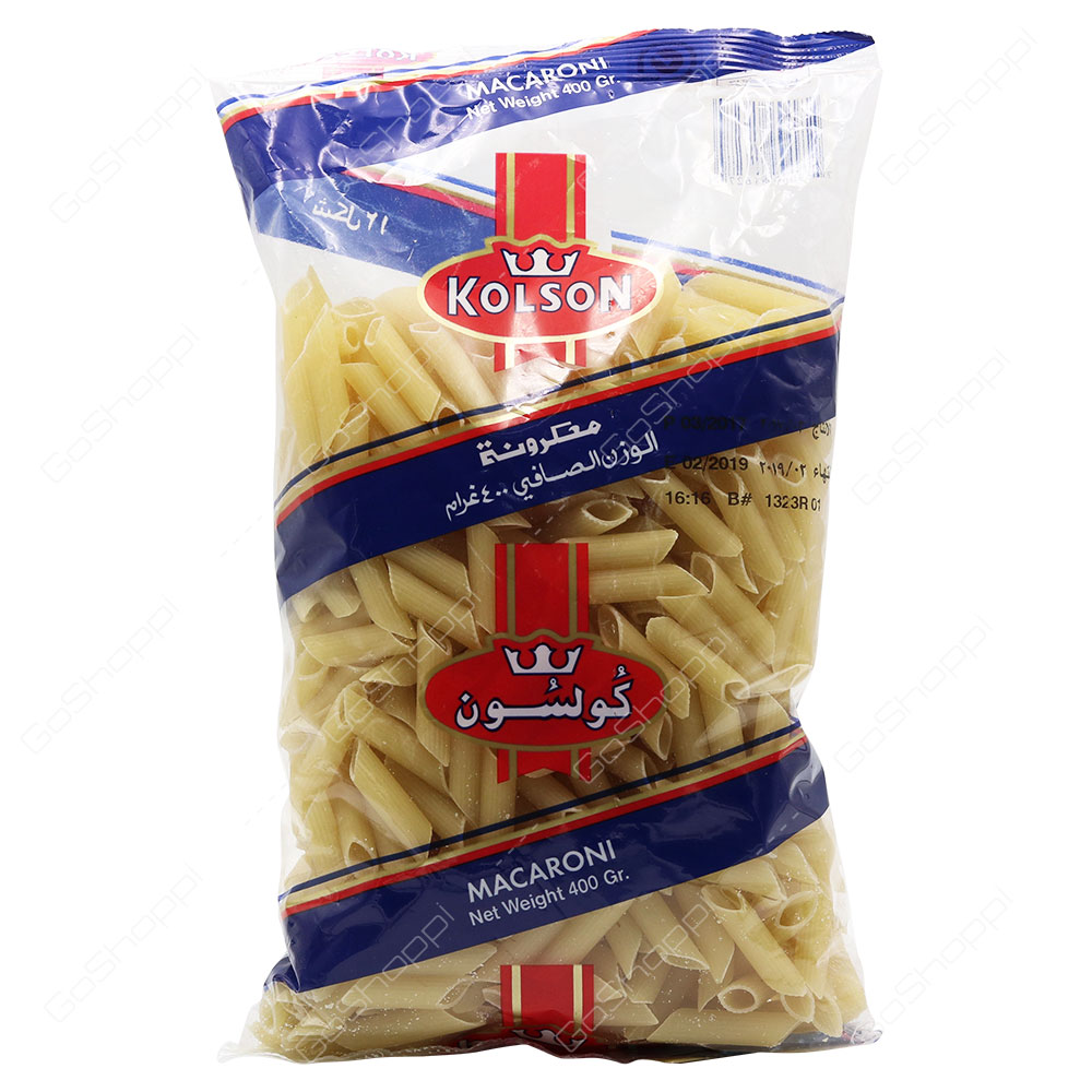 Kolson Macaroni Shape 12 400 g