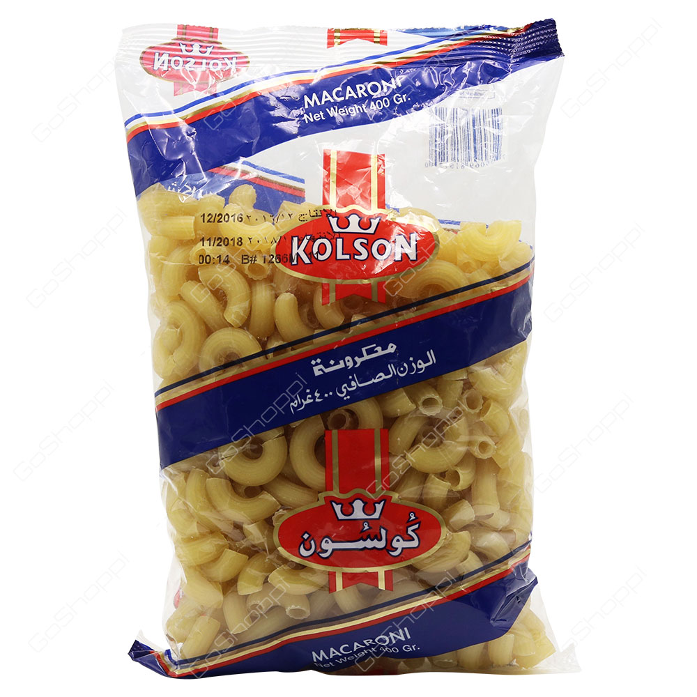 Kolson Macaroni Shape 2 400 g