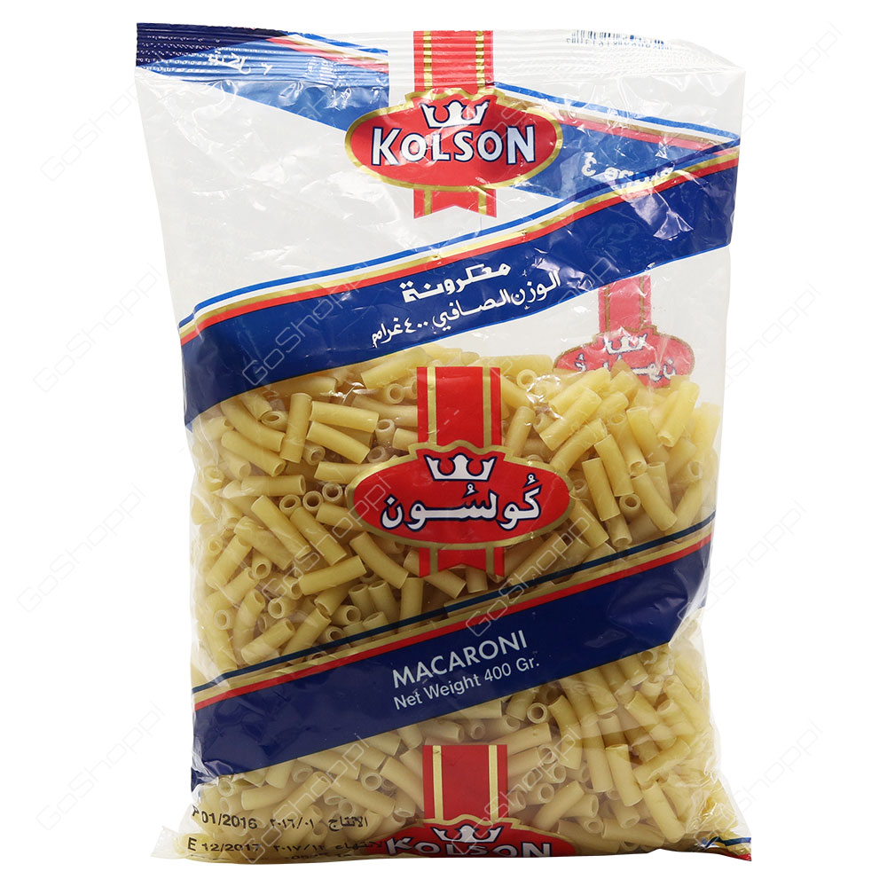 Kolson Macaroni Shape 3 400 g