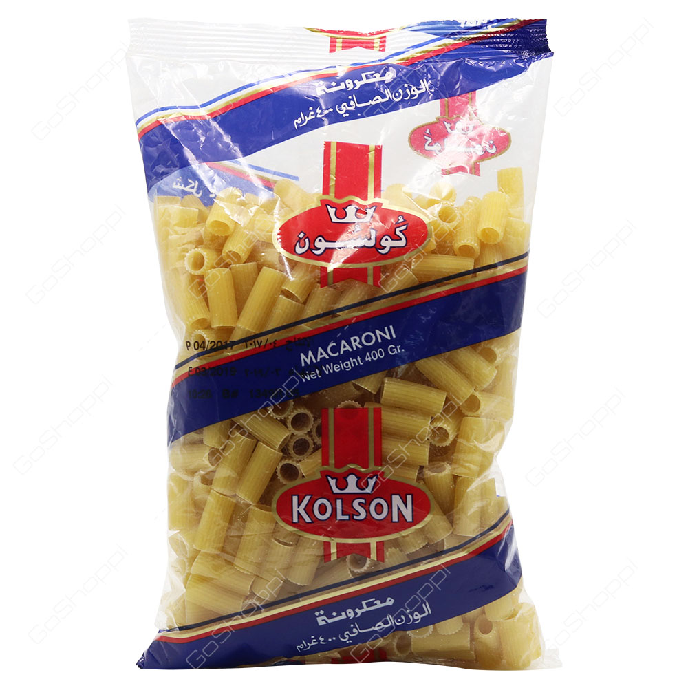 Kolson Macaroni Shape 4 400 g