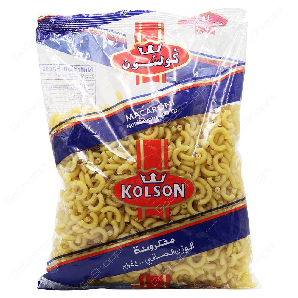 Kolson Macaroni Shape 6 400 g