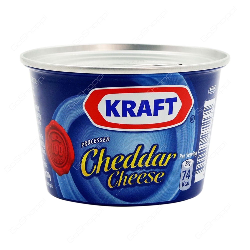 Kraft Processed Cheddar Cheese 200 g