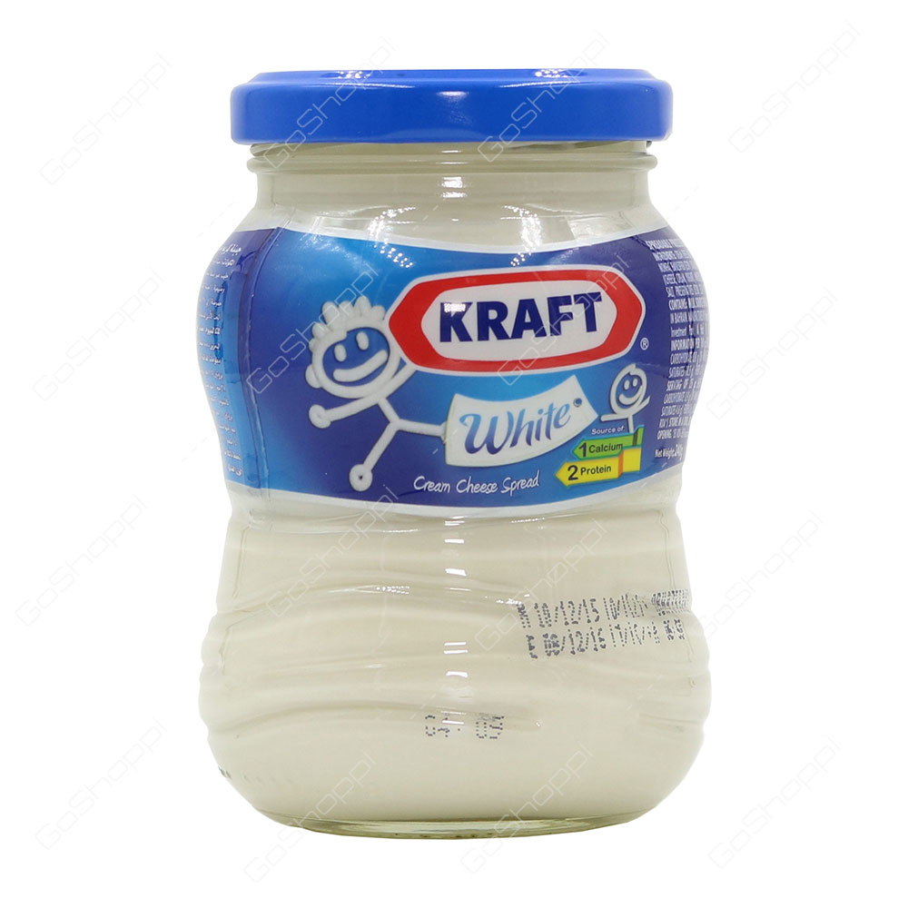 Kraft White Cream Cheese Spread 240 g
