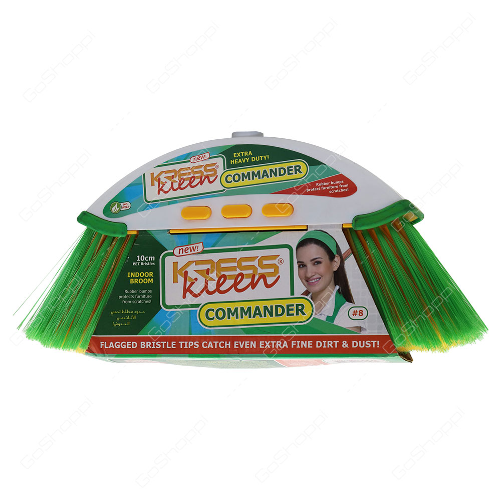 Kress Kleen Commander 10cm Indoor Broom 1 pcs