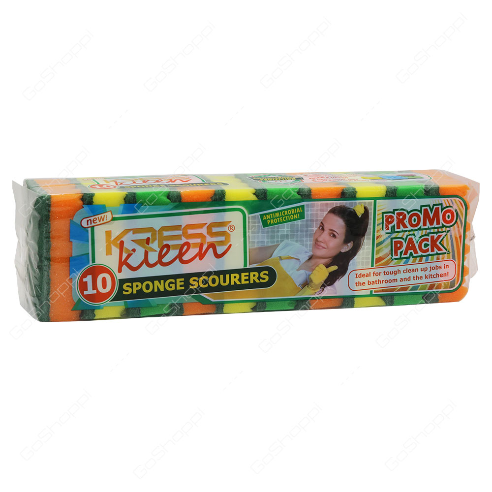 Kress Kleen Sponge Scourers 10 pcs