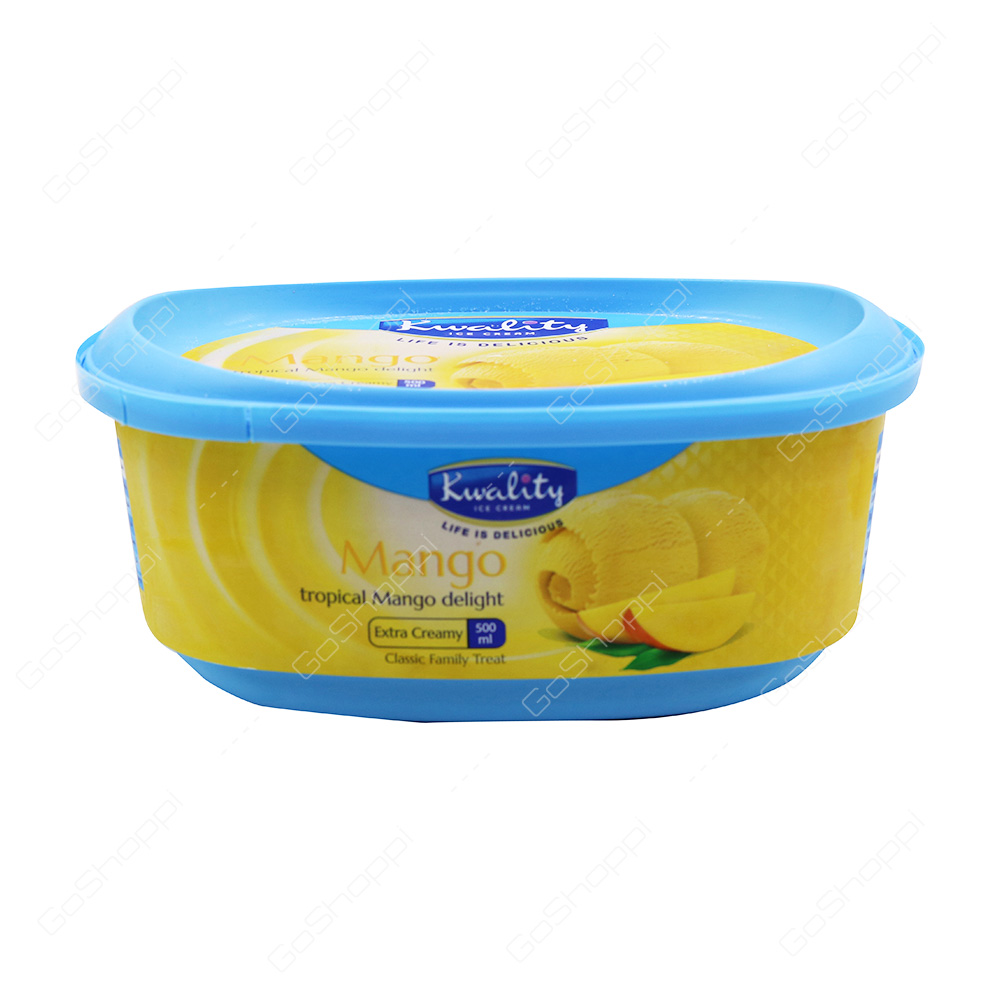 Kwality Mango Icecream 500 ml