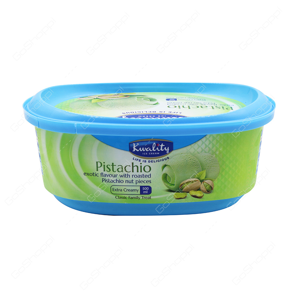 Kwality Pistachio Icecream 500 ml