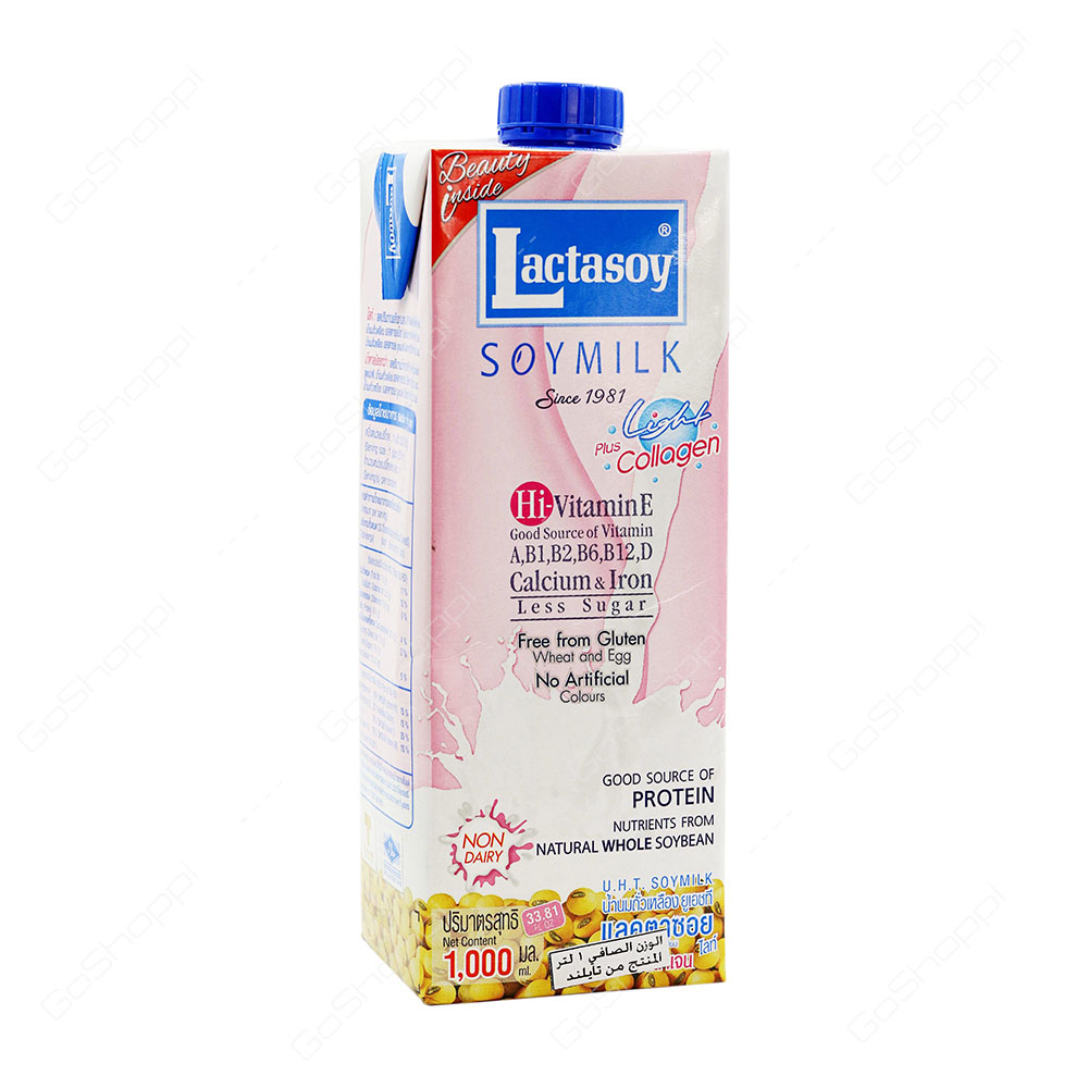 Lactasoy Soymilk Hi Vitamin E 1 l