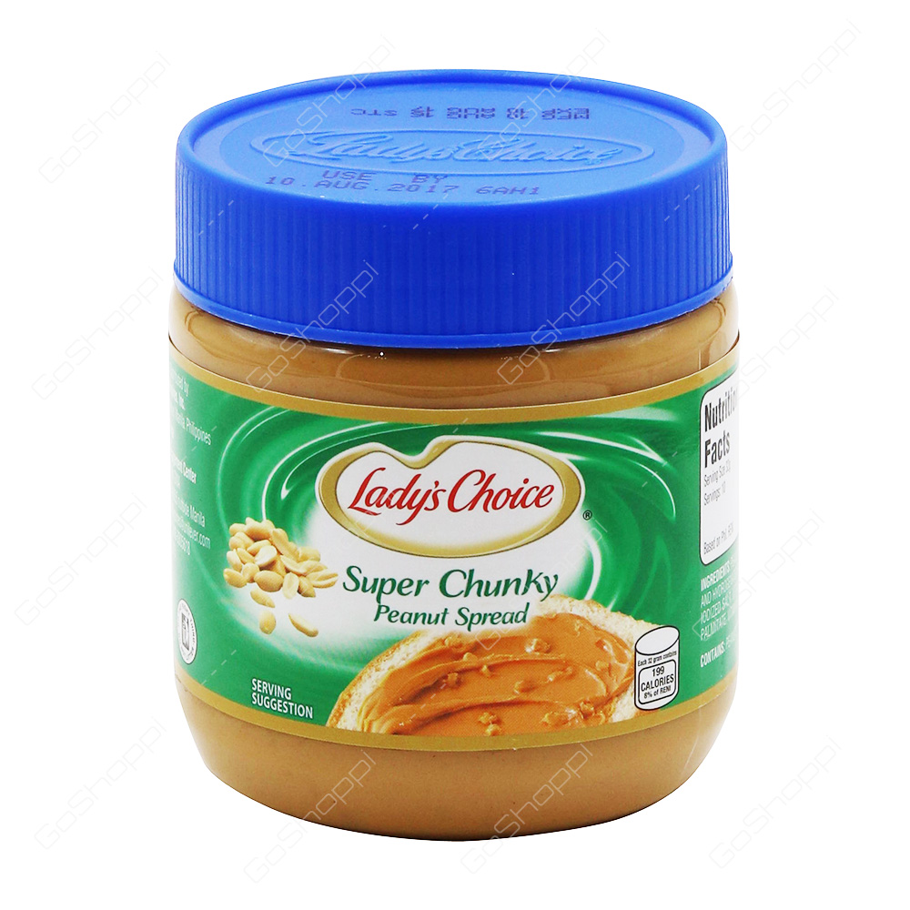Ladys Choice Super Chunky Peanut Spread 340 g
