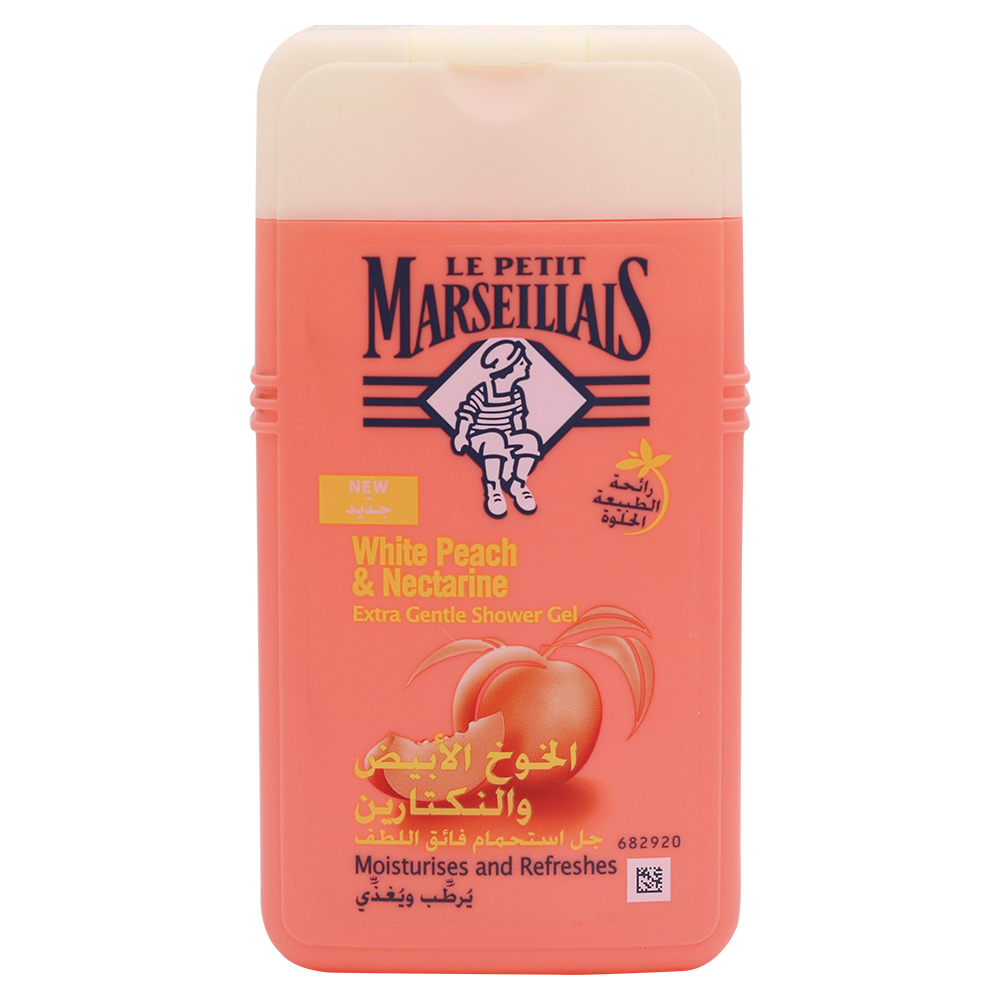 Le Petit Marseillais White Peach & Nectarine Extra Gentle Shower Gel 250ml