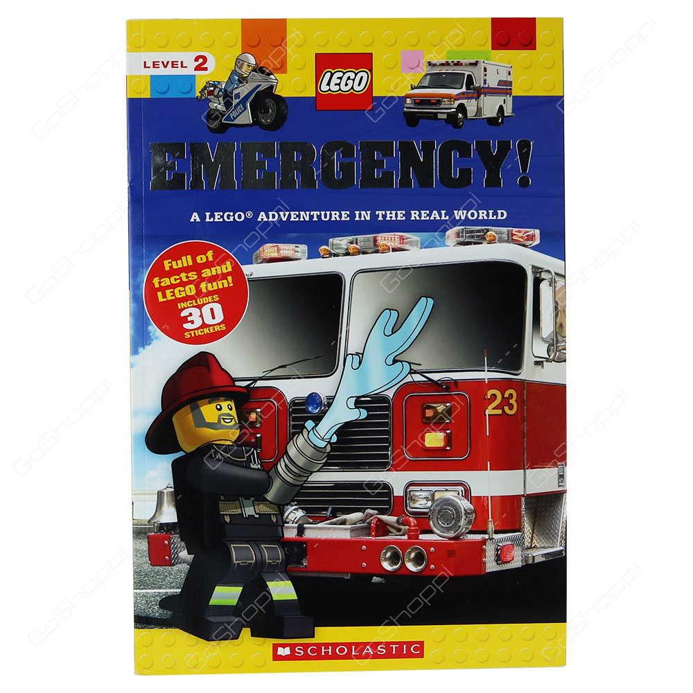 Lego Level 2 - Emergency! A Lego Adventure In The Real World By Penelope Arlon