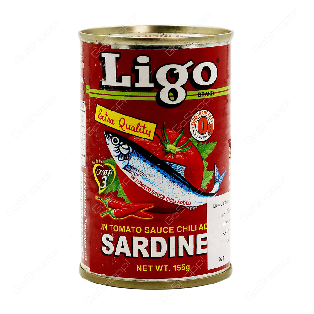 Ligo Sardines In Tomato Sauce Chili Added 155 g Buy Online