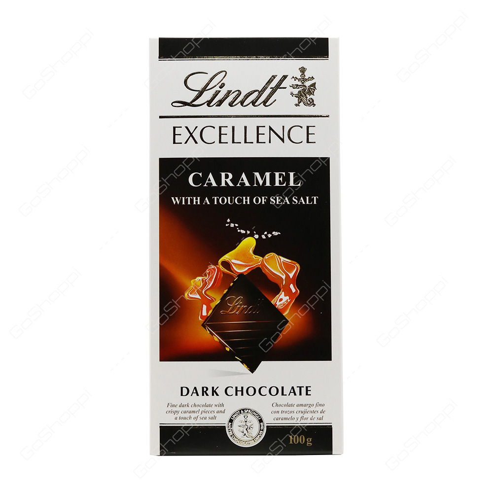 Lindt Excellence Caramel Dark Chocolate 100 g