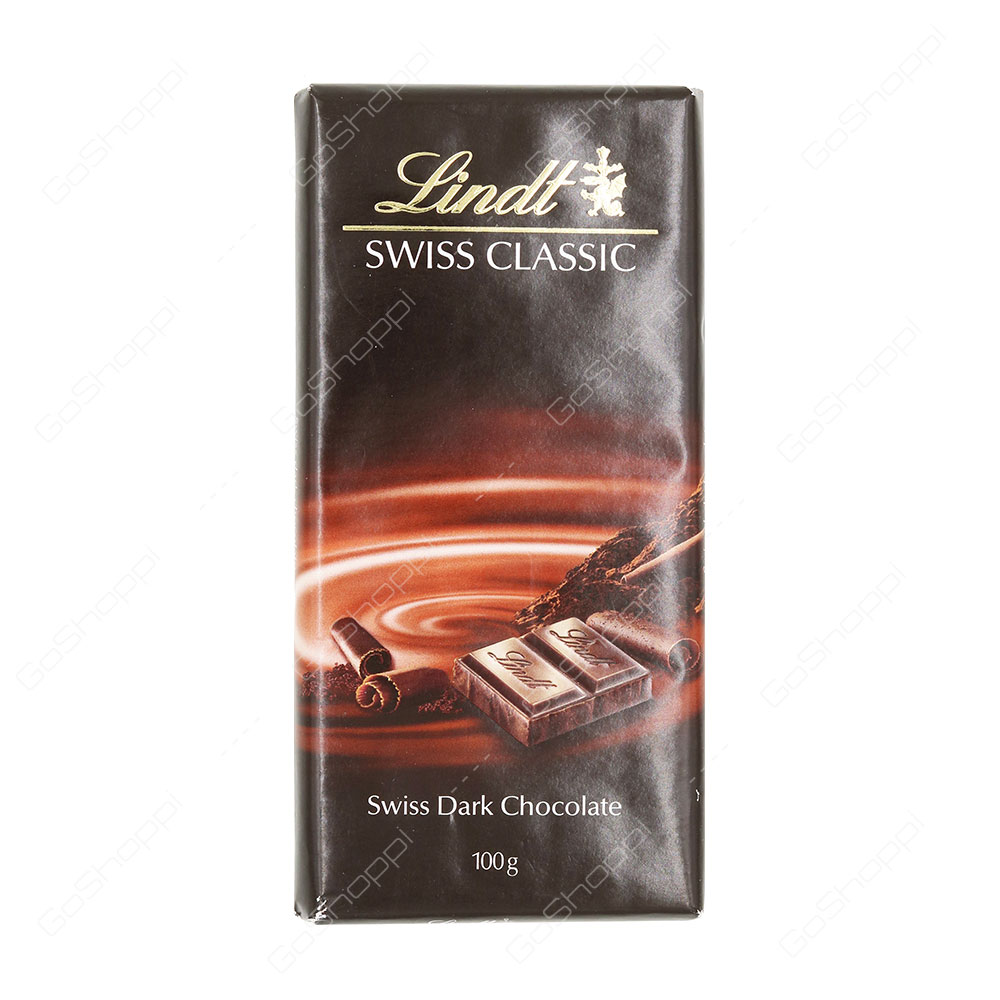 Lindt Swiss Classic Swiss Dark Chocolate 100 g