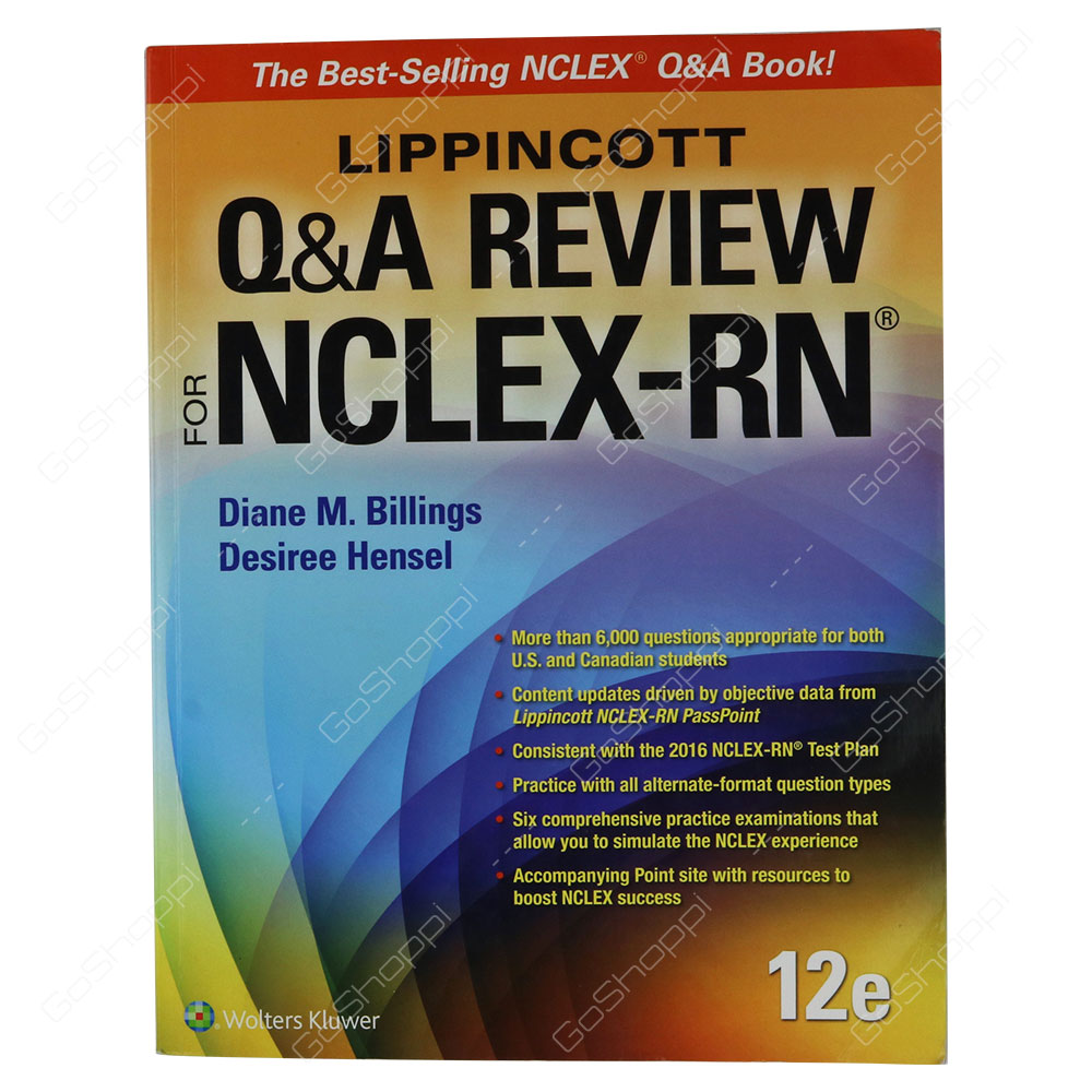 Lippincott Q&A Review For NCLEX-RN By Desiree Hensel