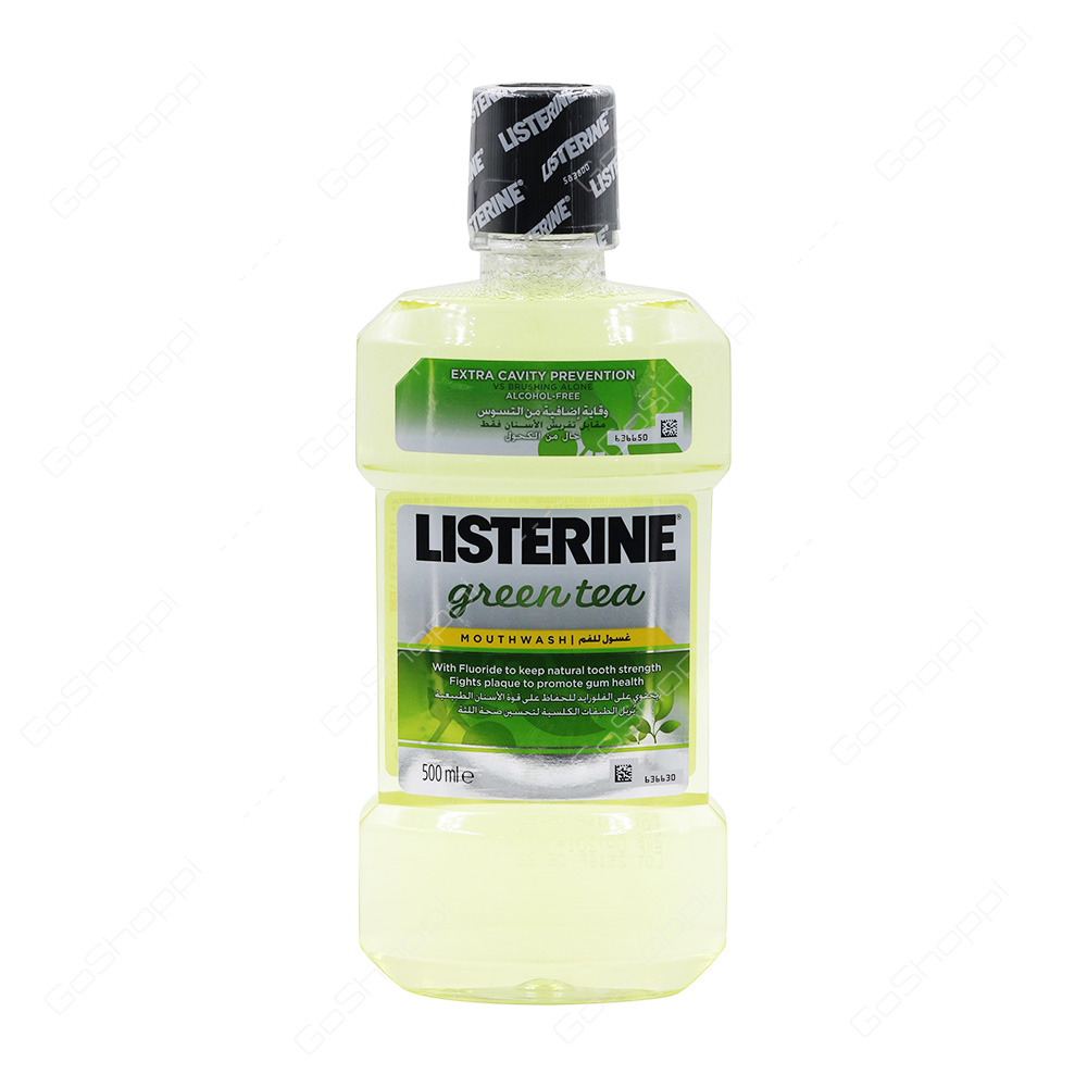 Listerine Green Tea Mouthwash 500 ml Buy Online