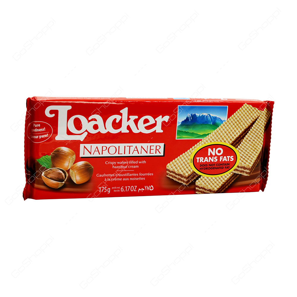 Loacker Napolitaner Crispy Wafers 175 g