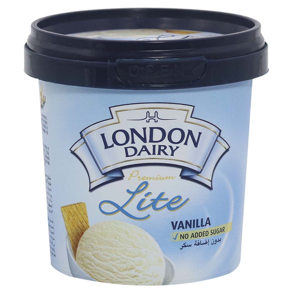 London Dairy Lite Vanilla Premium Ice Cream 125ml