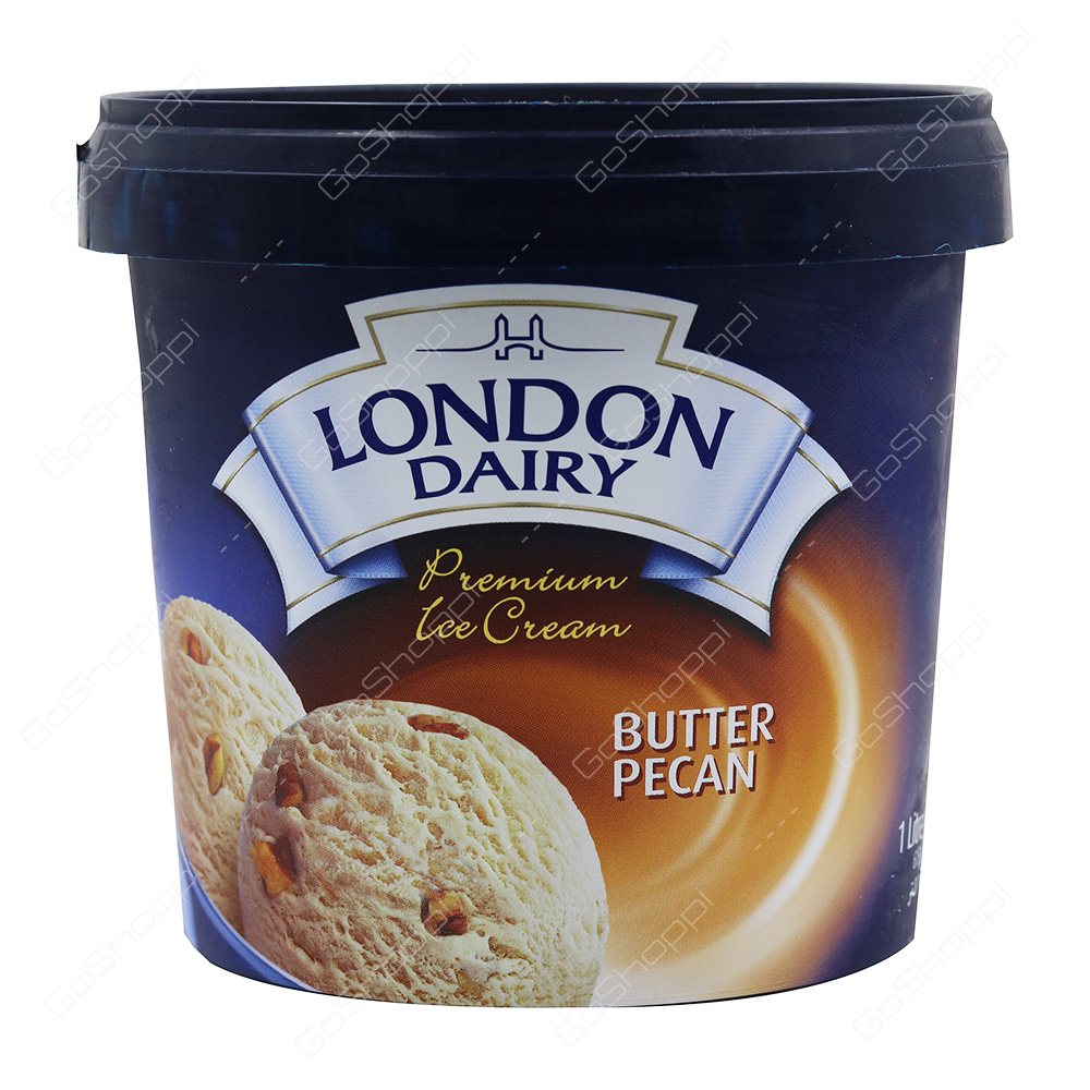 London Dairy Premium Icecream Butter Pecan 1 l