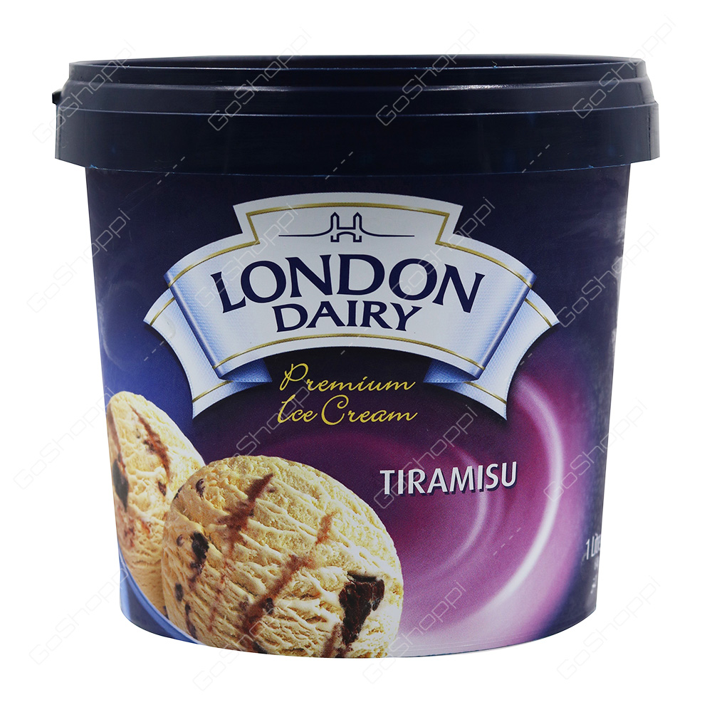 London Dairy Premium Icecream Tiramisu 1 l