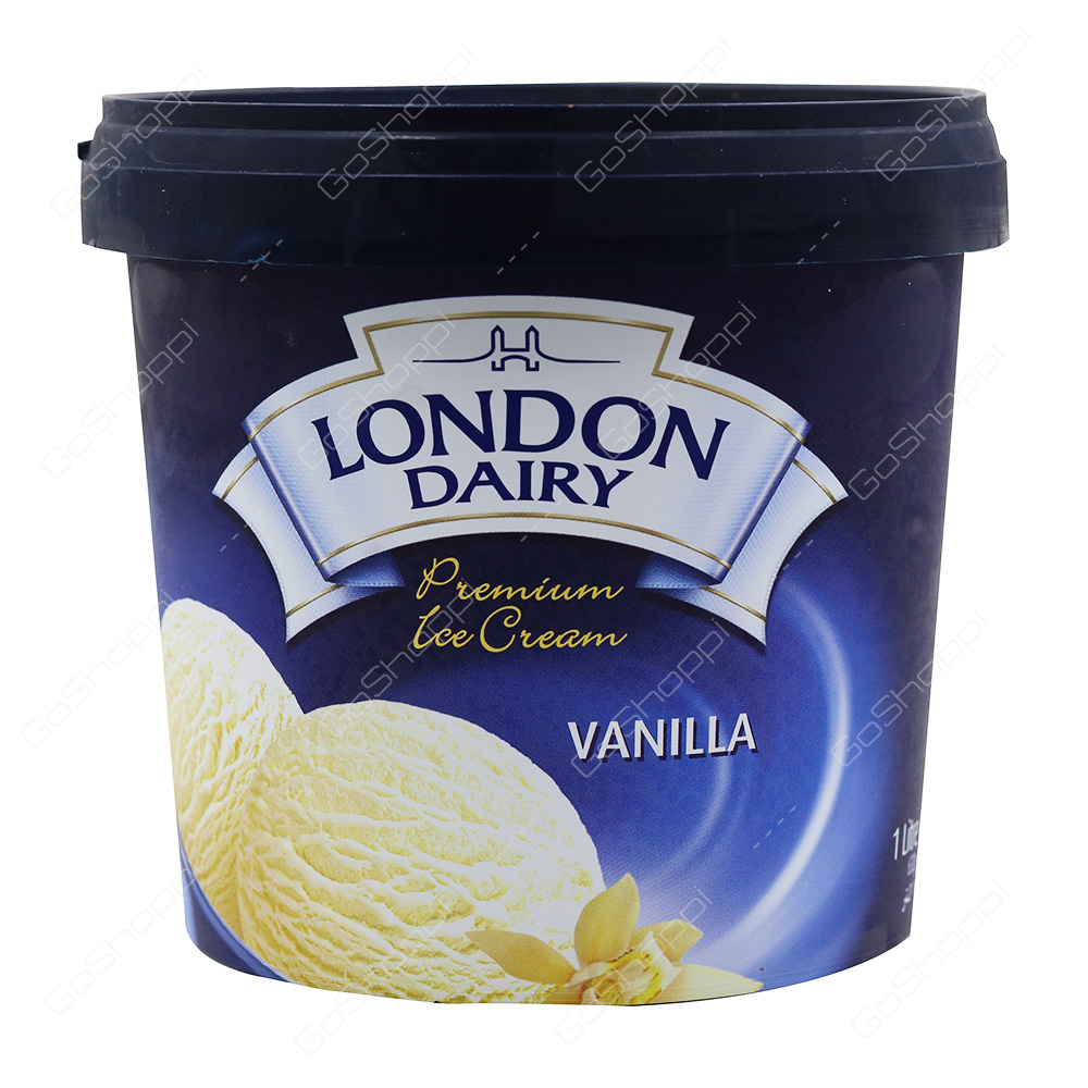 London Dairy Premium Icecream Vanilla 1 l