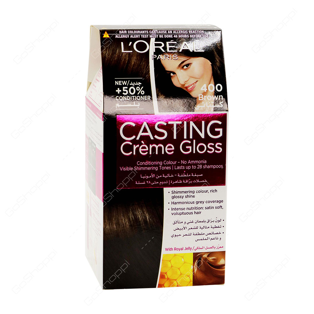 Loreal Paris Casting Creme Gloss 400 Brown 1 Pack