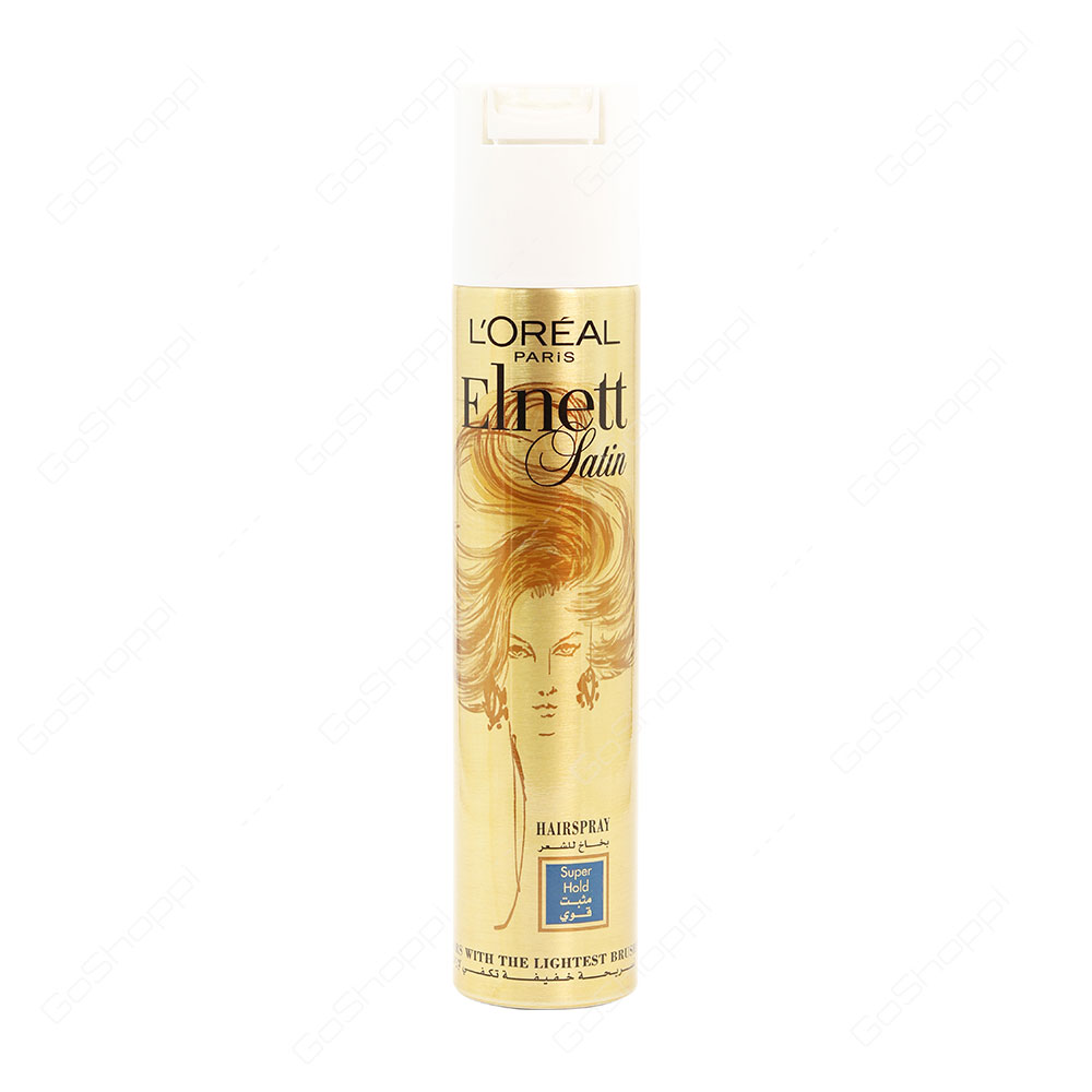 Loreal Paris Elnett Satin Hairspray Super Hold 200 ml