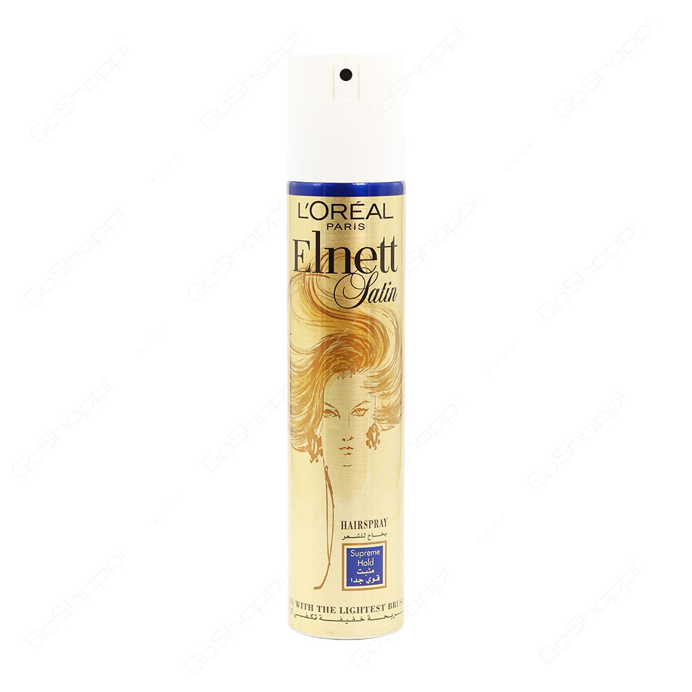 Loreal Paris Elnett Satin Hairspray Supreme Hold 200 ml
