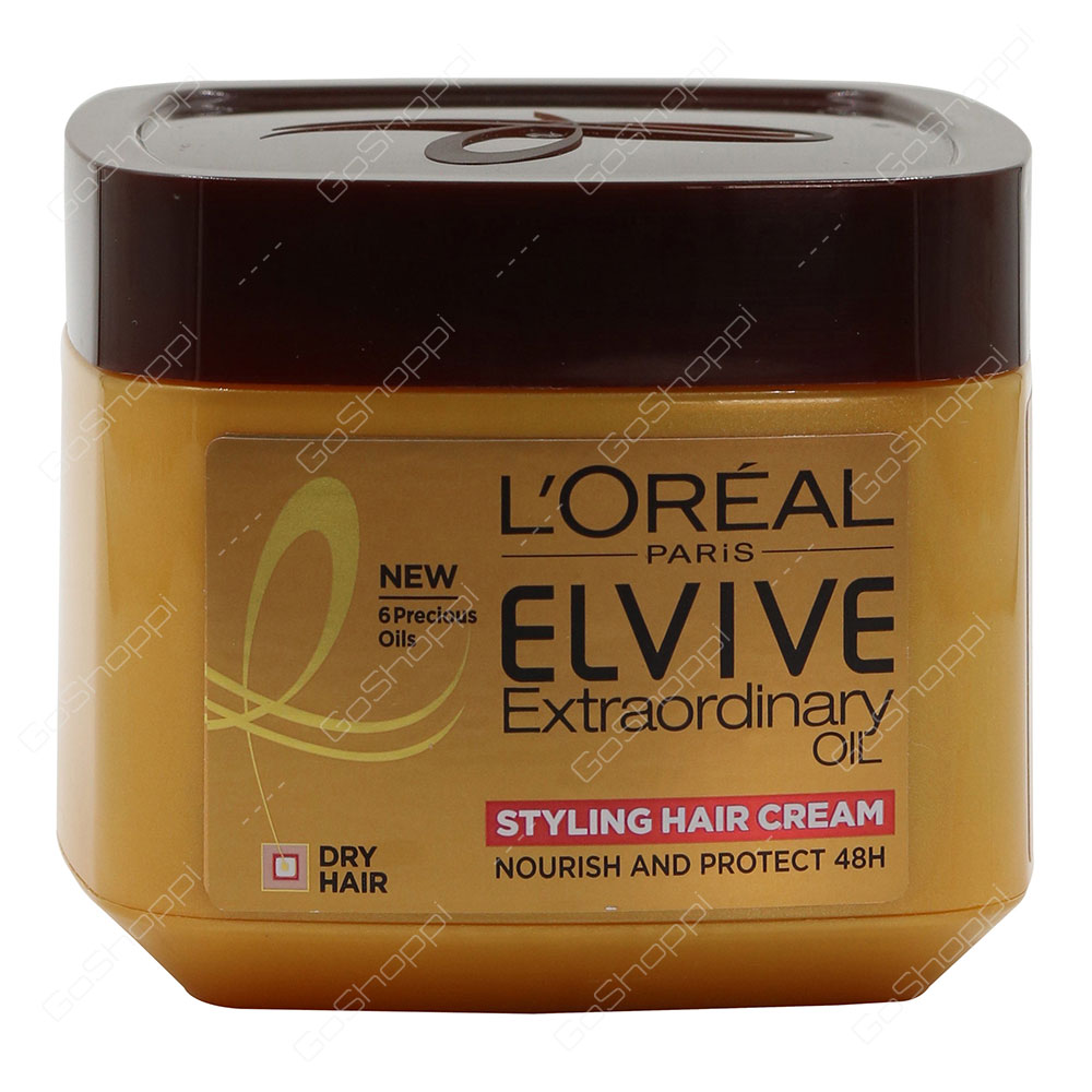 Loreal Paris Elvive Extraordinary Oil Styling Hair Cream 200 Ml