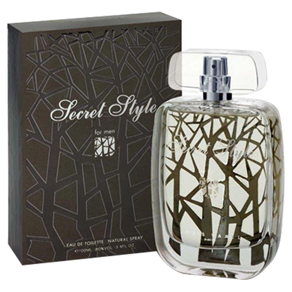 Louis Varel Paris Secret Style For Men Eau De Toilette 100ml