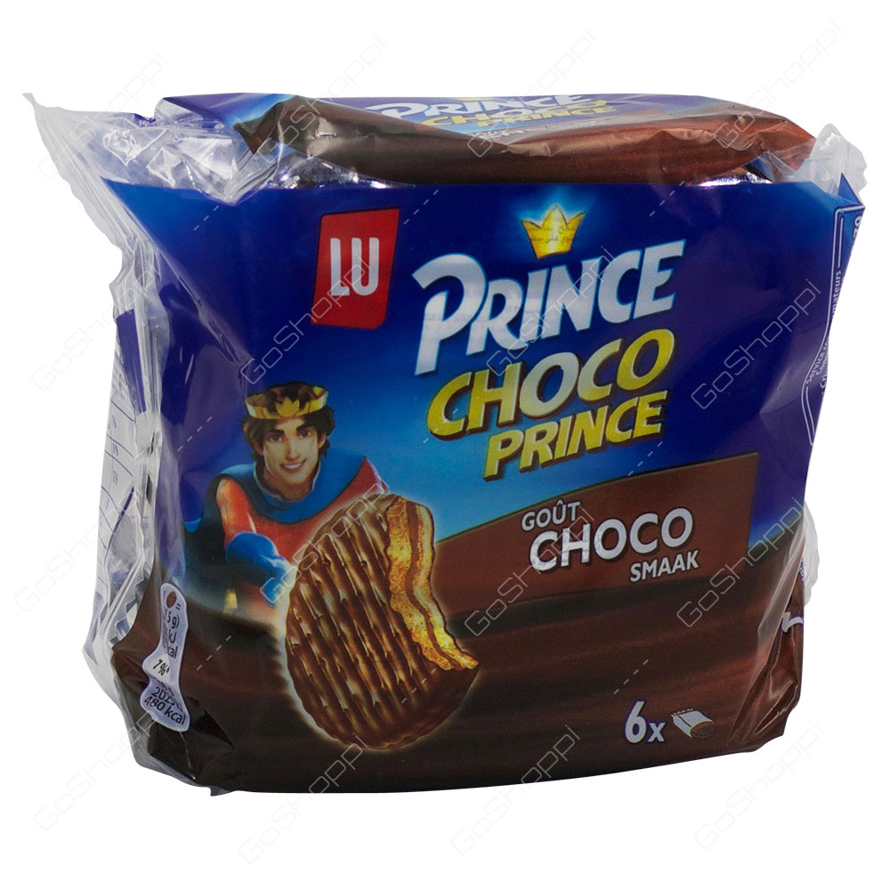 Lu Prince Choco Prince Biscuits 6 pcs