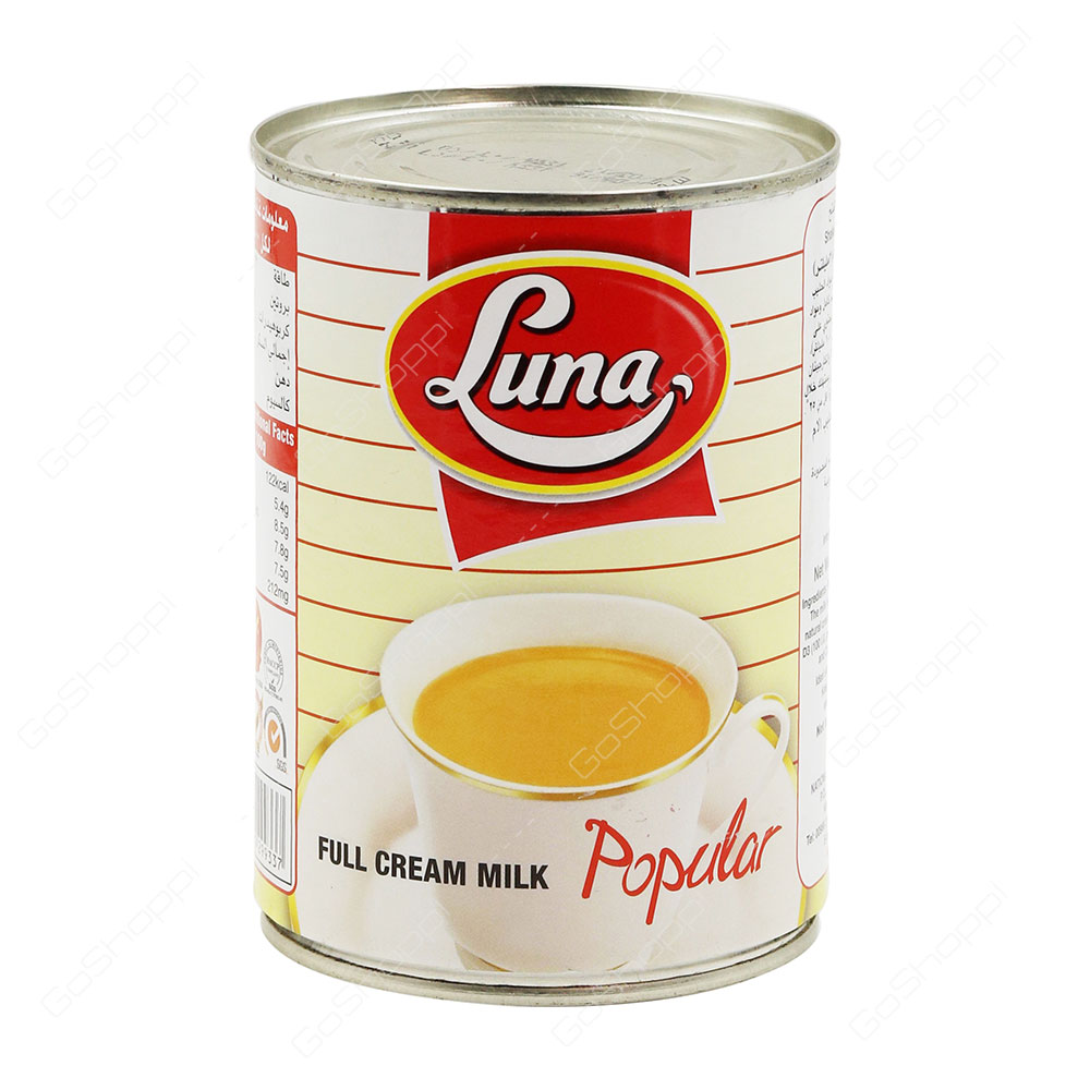 Luna Popular Full Cream Milk 410 g