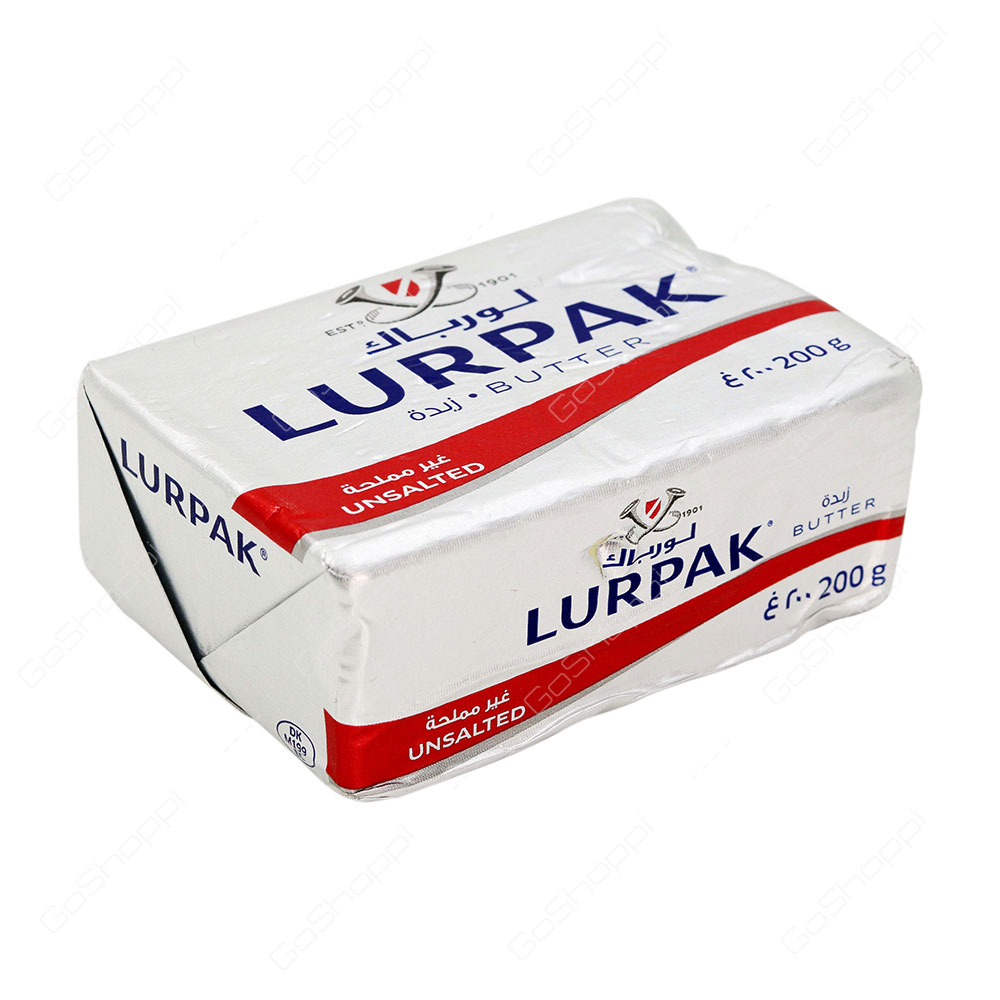 Lurpak Butter Unsalted 200 g