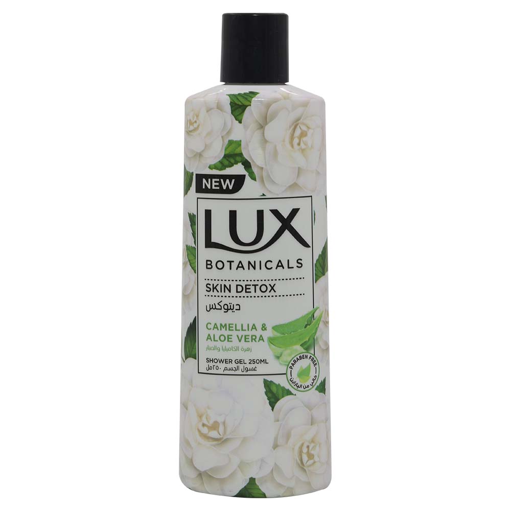 Lux Botanicals Skin Detox Camelia & Aloe Vera Shower Gel 250ml