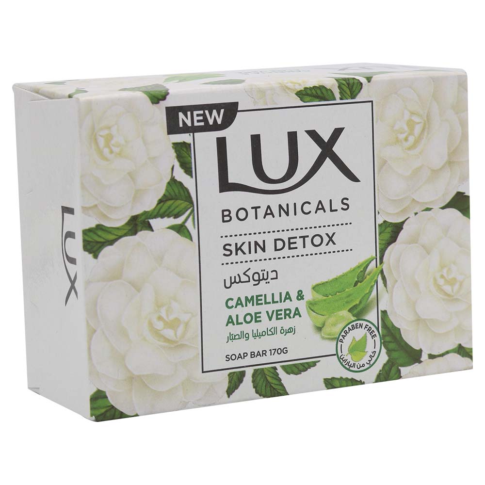 Lux Botanicals Skin Detox Camellia & Aloe Vera Soap Bar 170g