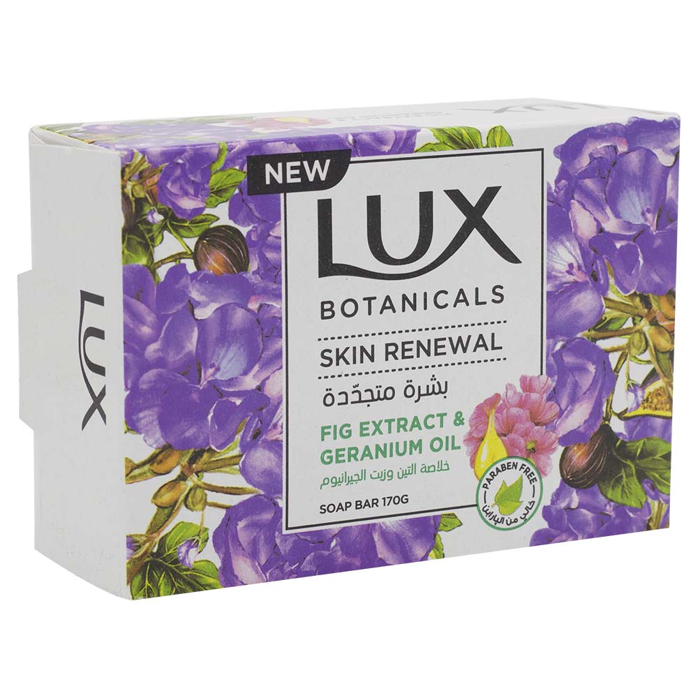 Lux Botanicals Skin Renewal With Fig Extract & Geranium Oil 170g