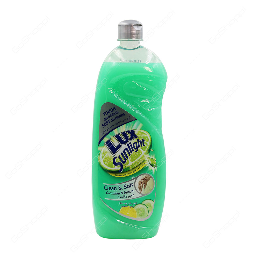 Lux Sunlight Clean And Soft Cucumber And Lemon Dishwash Liquid 750 ml