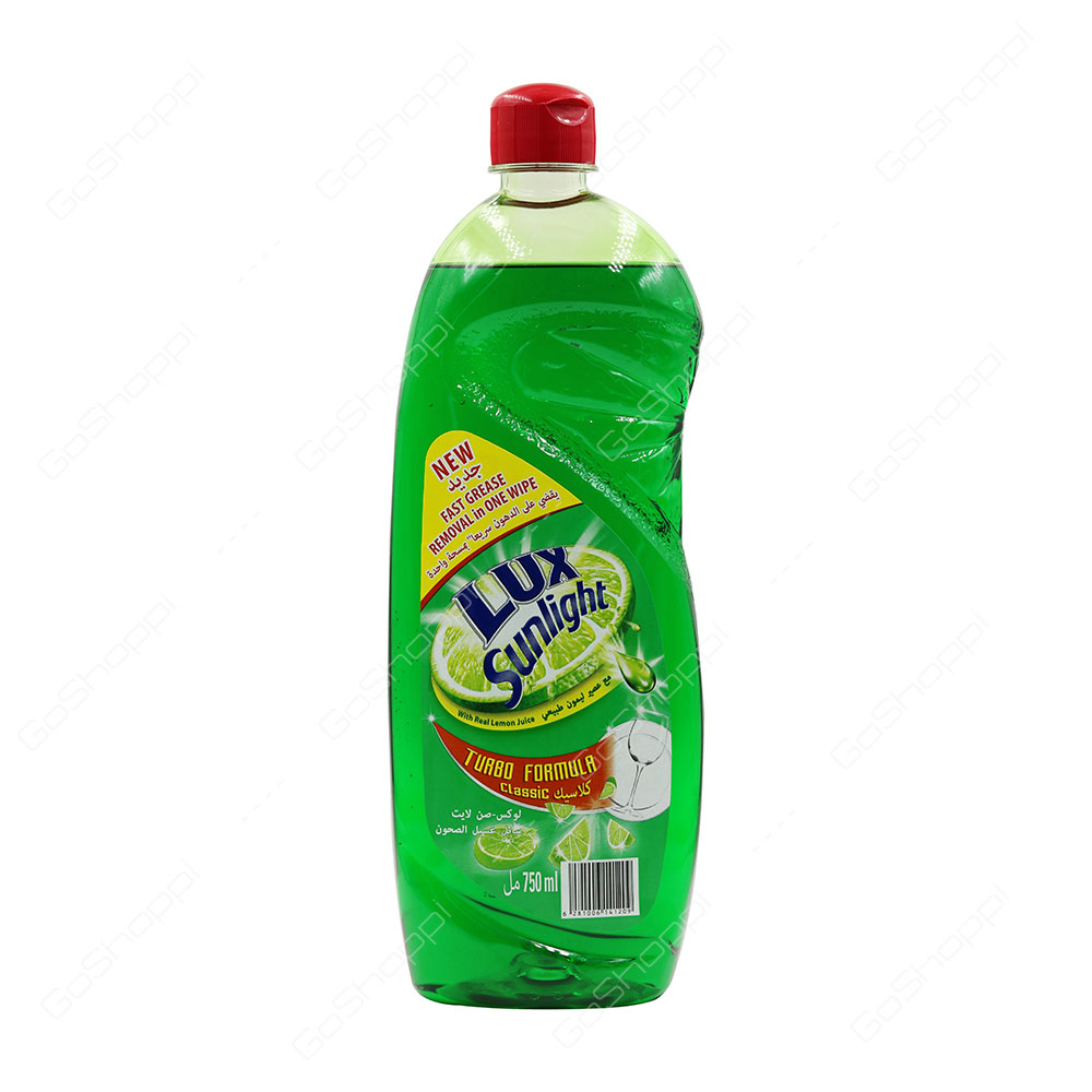 Lux Sunlight Turbo Formula Classic Dishwashing Liquid 750 ml