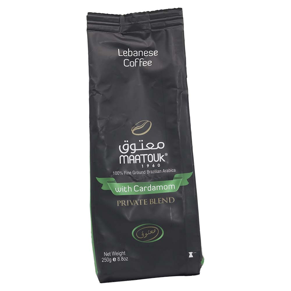 Maatouk Lebanese Coffee With Cardamom Private Blend 250g