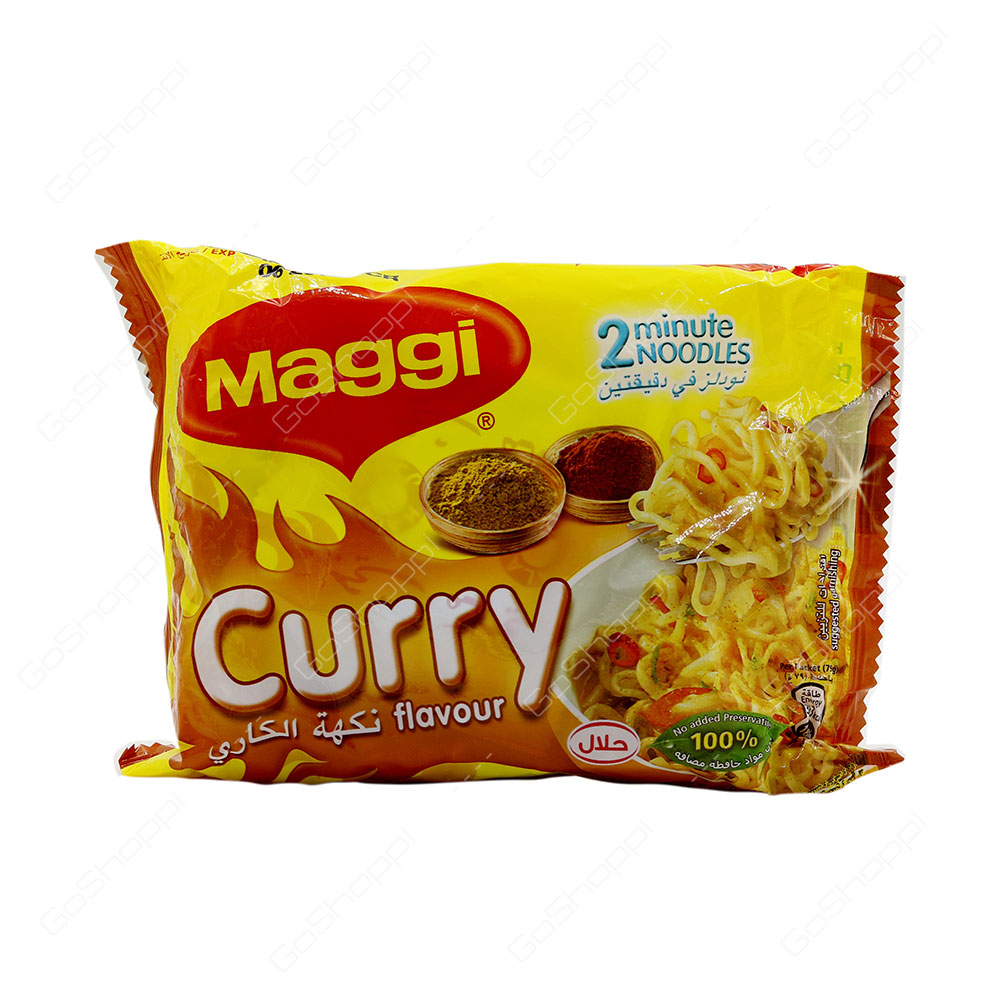 Maggi 2 Minute Noodles Curry Flavour 79 g