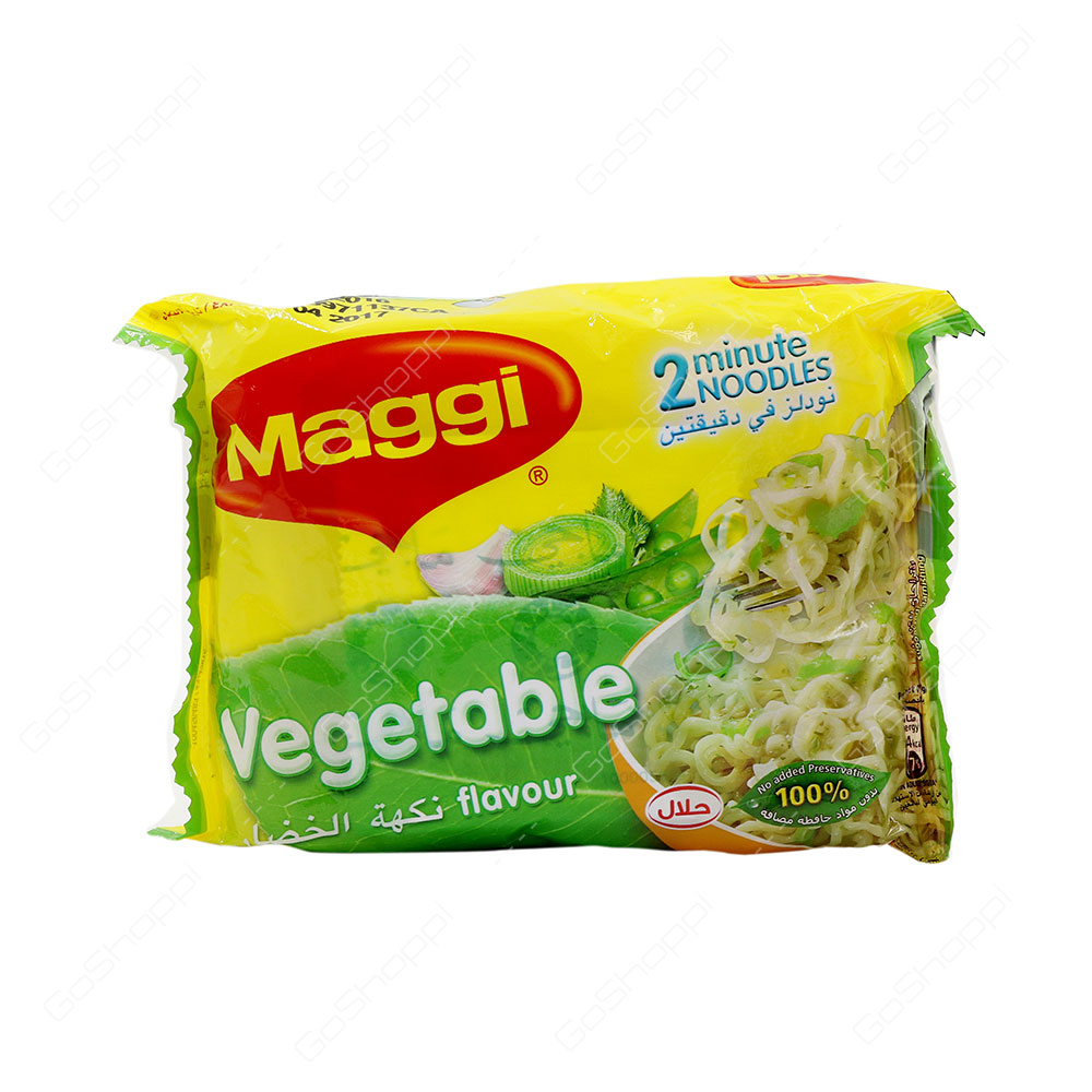 Maggi 2 Minute Noodles Vegetable Flavour 77 g