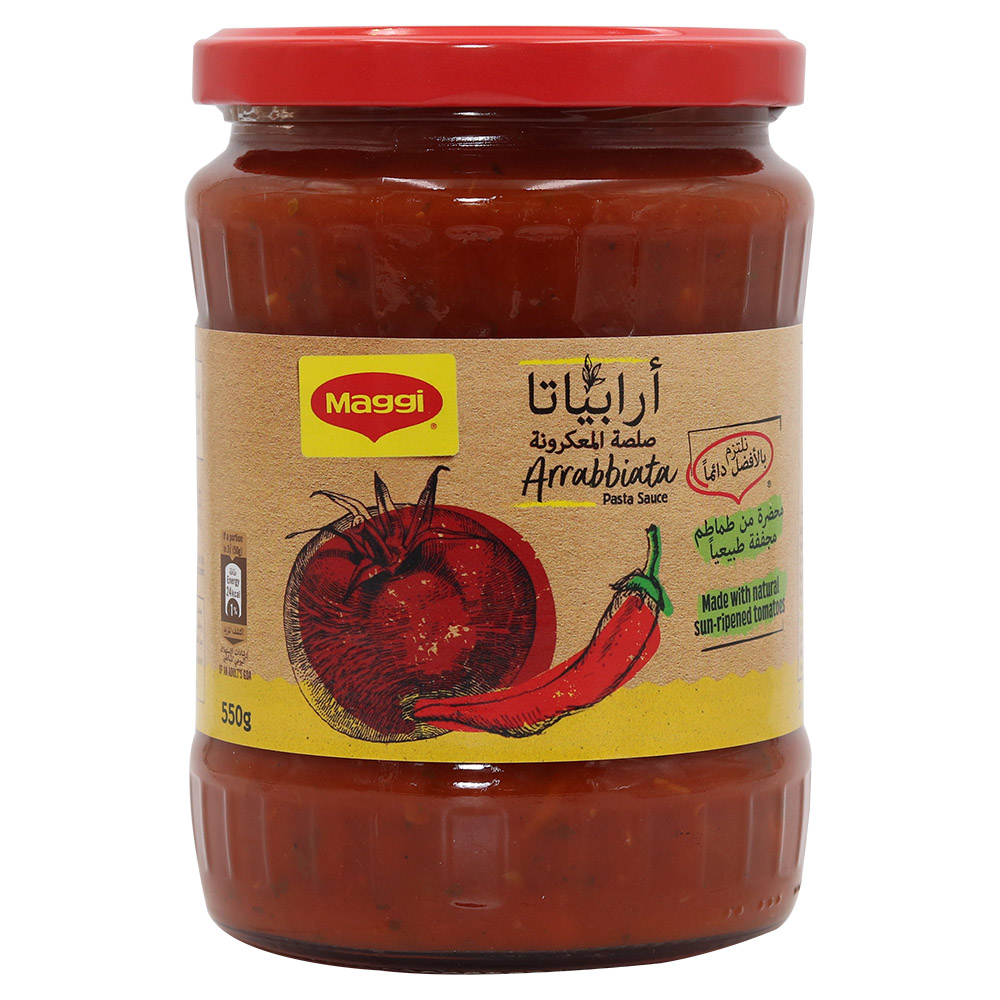 Maggi Arrabbiata Pasta Sauce 550g