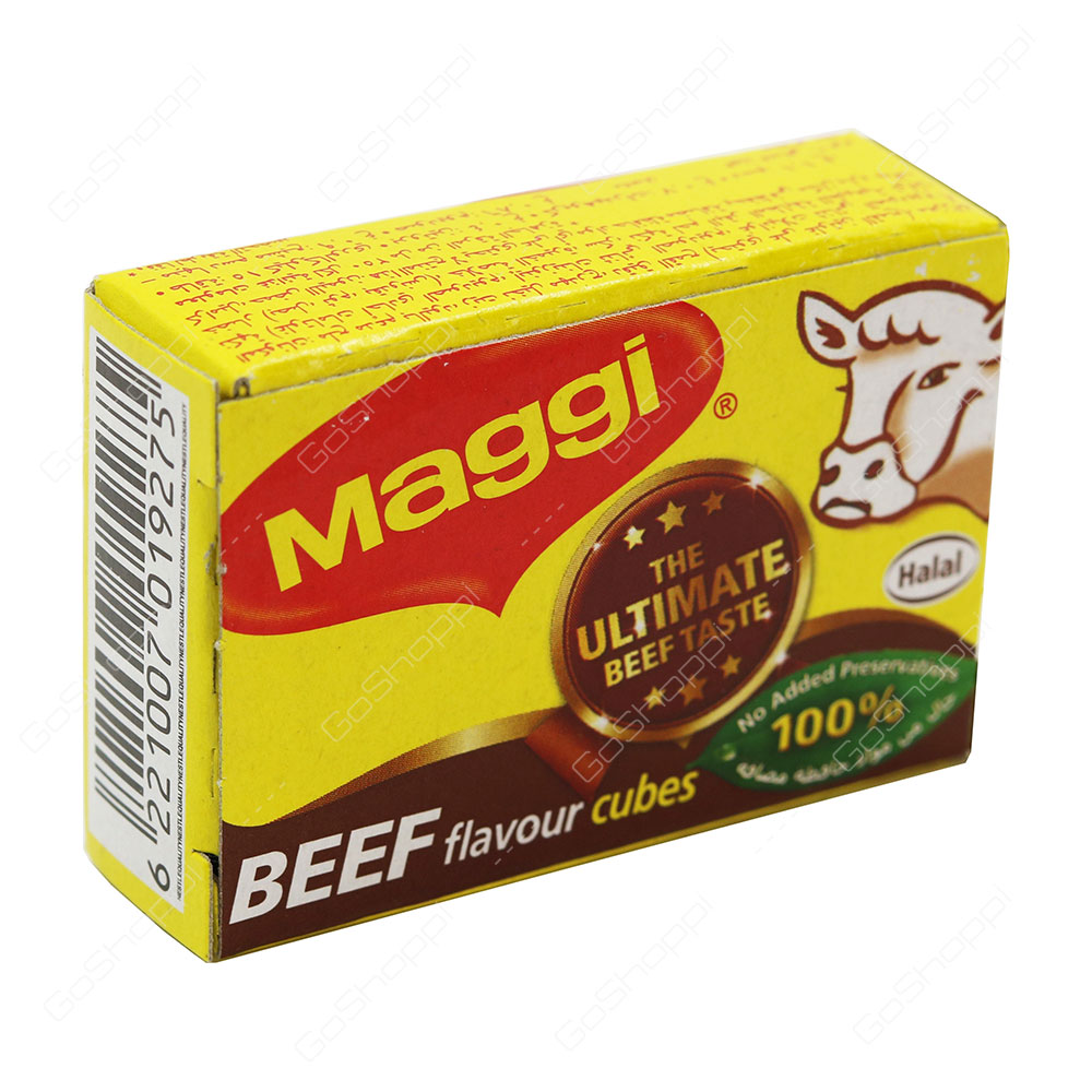Maggi Beef Flavour Cubes 20 g