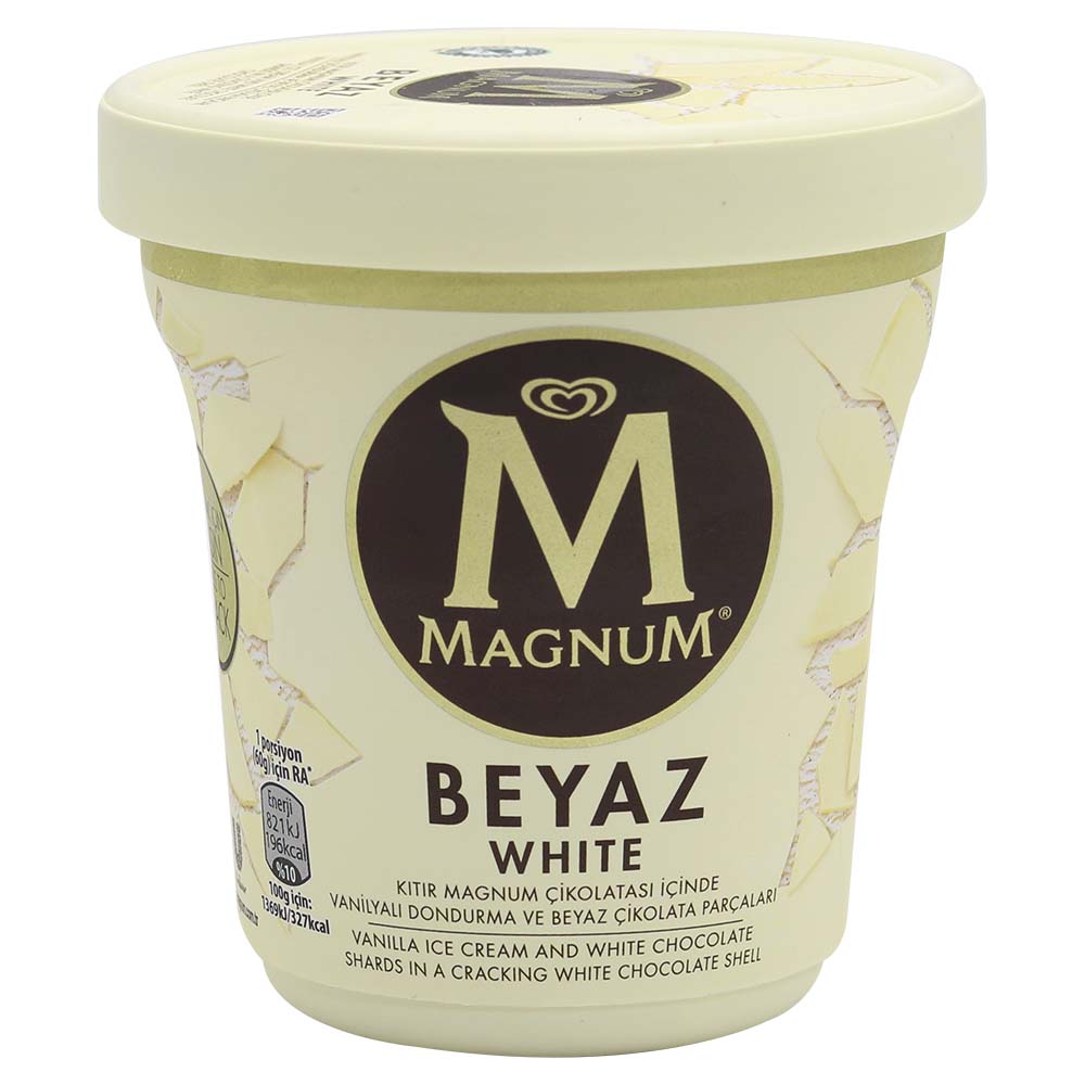 Magnum Beyaz White Chocolate Ice Cream 440ml